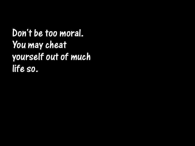 Morality Motivational Quotes