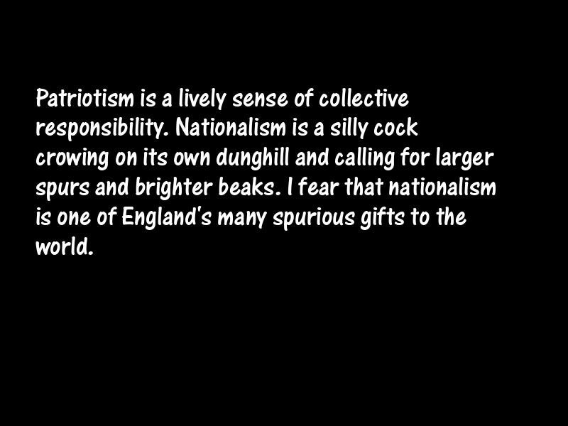 Nationalities and nationalism Motivational Quotes