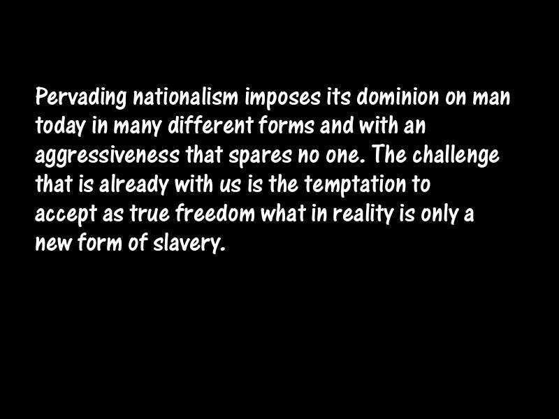 Nationalities and nationalism Motivational Quotes