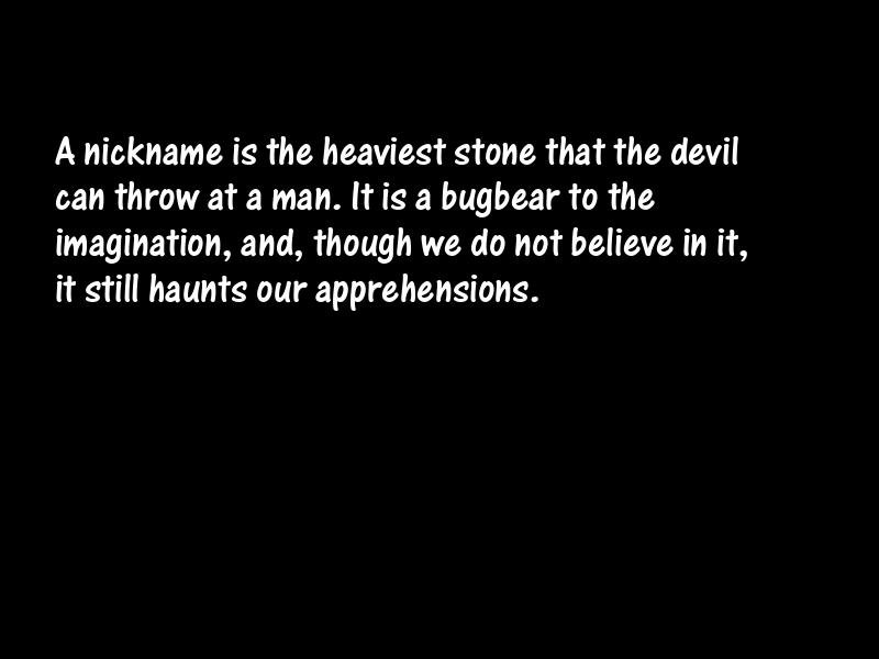 Nicknames Motivational Quotes