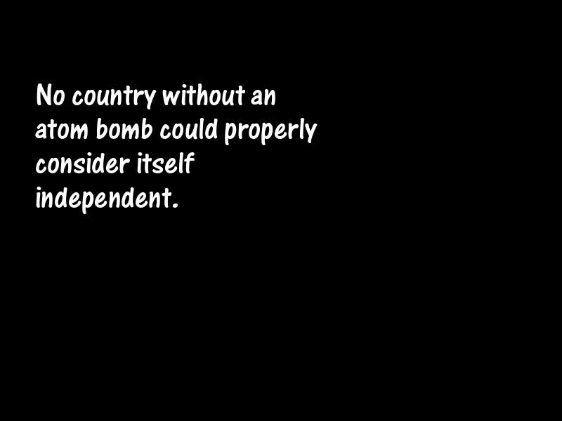 Nuclear age Motivational Quotes