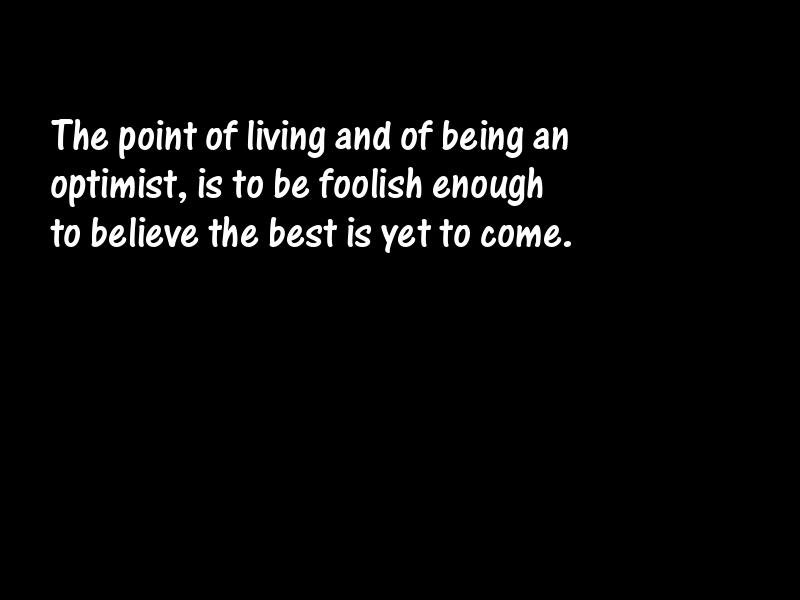 Optimism Motivational Quotes