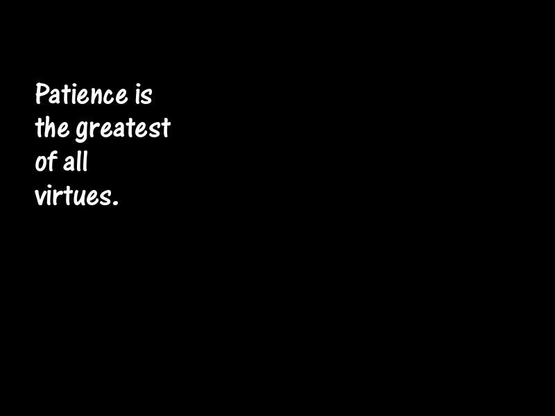Patience Motivational Quotes