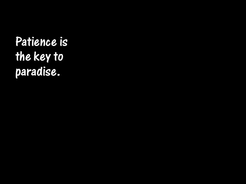 Patience Motivational Quotes