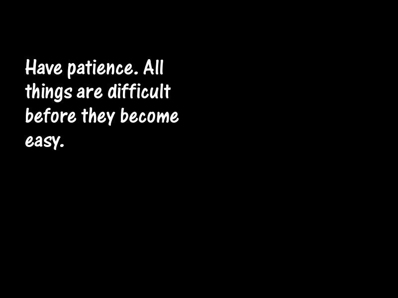 Patience Motivational Quotes