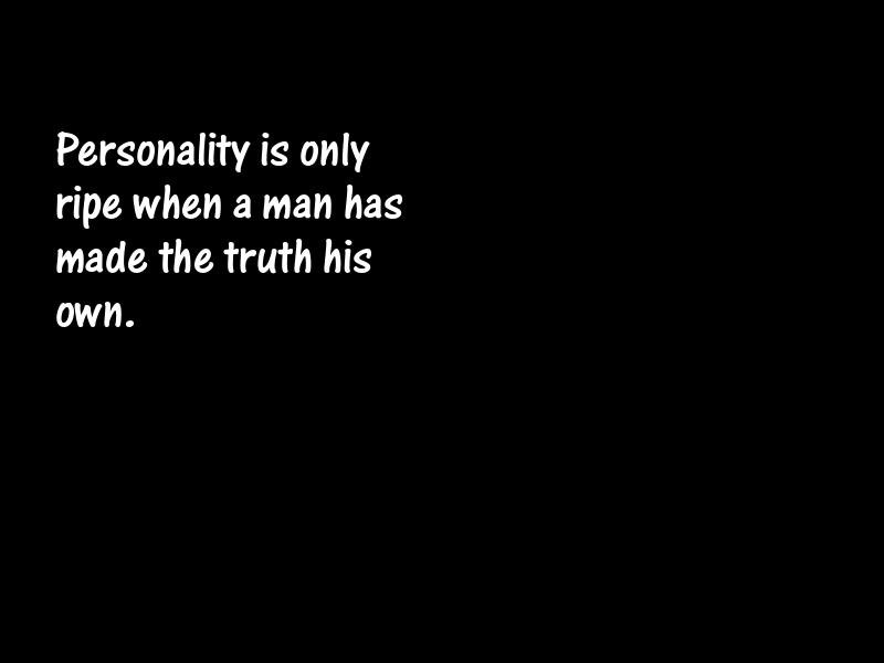 Personality Motivational Quotes