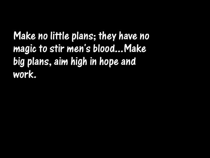 Planning Motivational Quotes