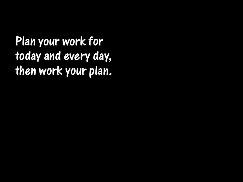 Planning Motivational Quotes