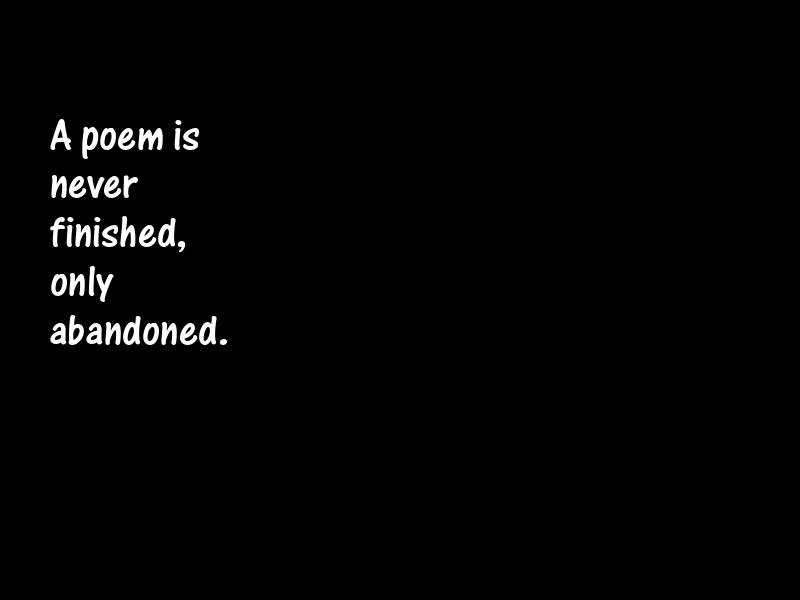 Poetry Motivational Quotes