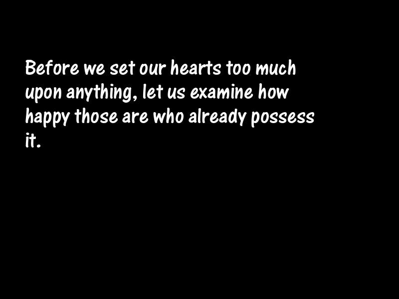 Possessions Motivational Quotes