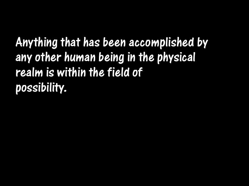 Possibilities Motivational Quotes