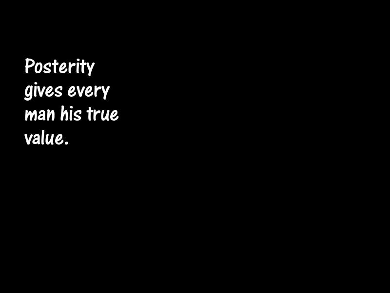 Posterity Motivational Quotes