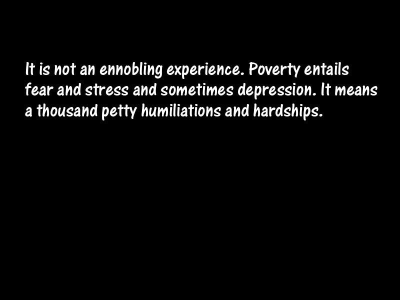 Poverty Motivational Quotes