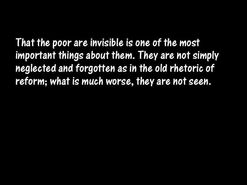 Poverty and the poor Motivational Quotes