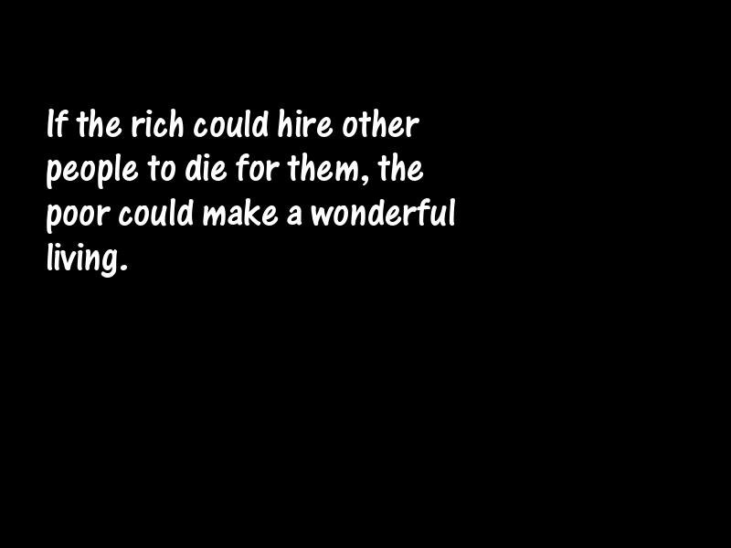 Poverty and the poor Motivational Quotes