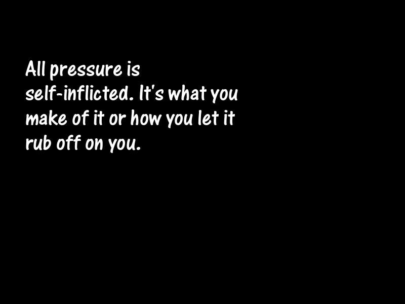 Pressure Motivational Quotes