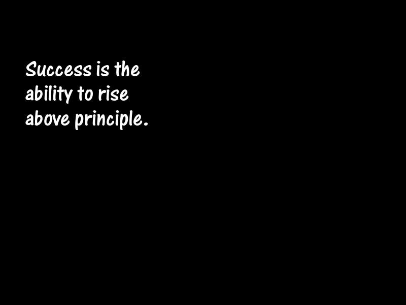 Principles Motivational Quotes
