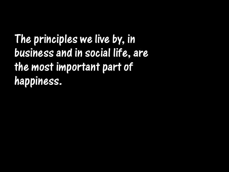 Principles Motivational Quotes