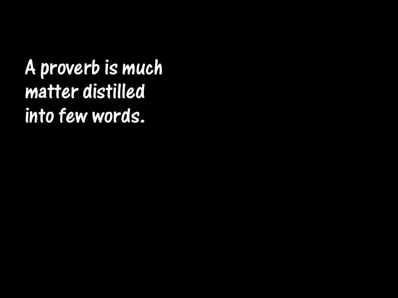Proverbs Motivational Quotes