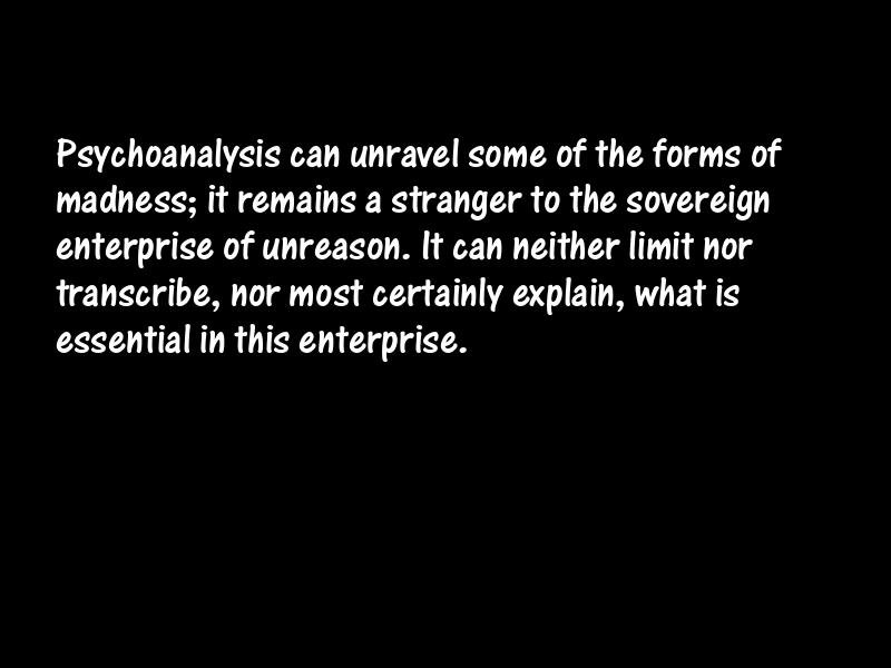 Psychoanalysis Motivational Quotes