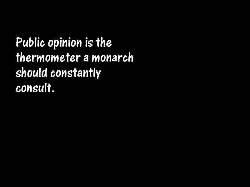 Public opinion Motivational Quotes