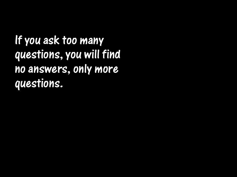 Questioning Motivational Quotes