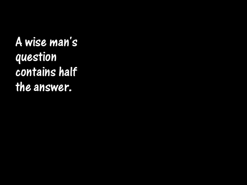 Questioning Motivational Quotes