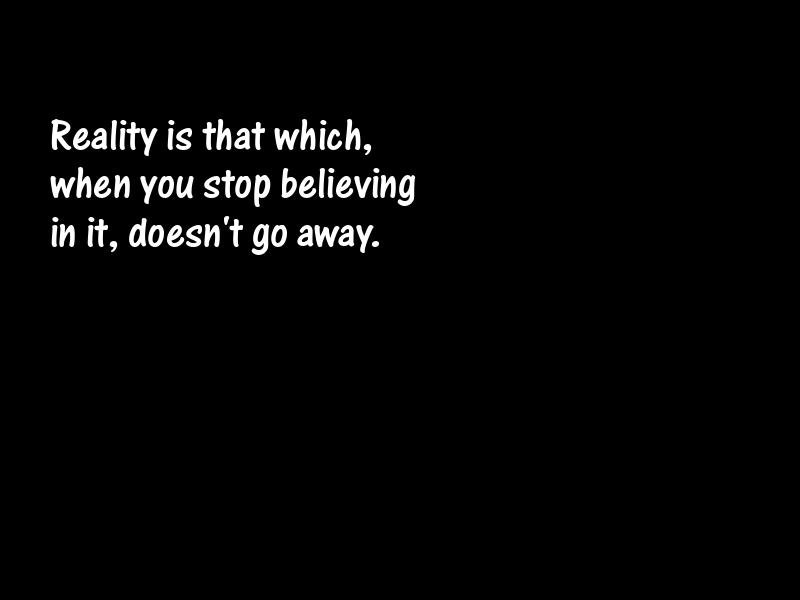 Reality Motivational Quotes