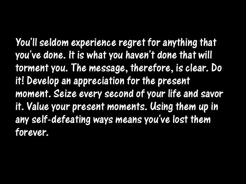 Regret Motivational Quotes