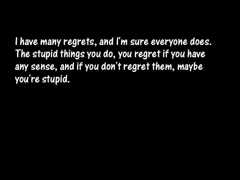 Regret Motivational Quotes