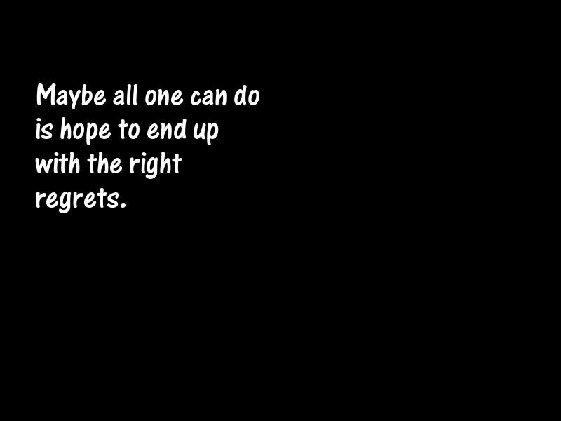 Regret Motivational Quotes
