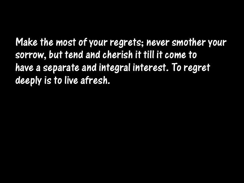 Regret Motivational Quotes