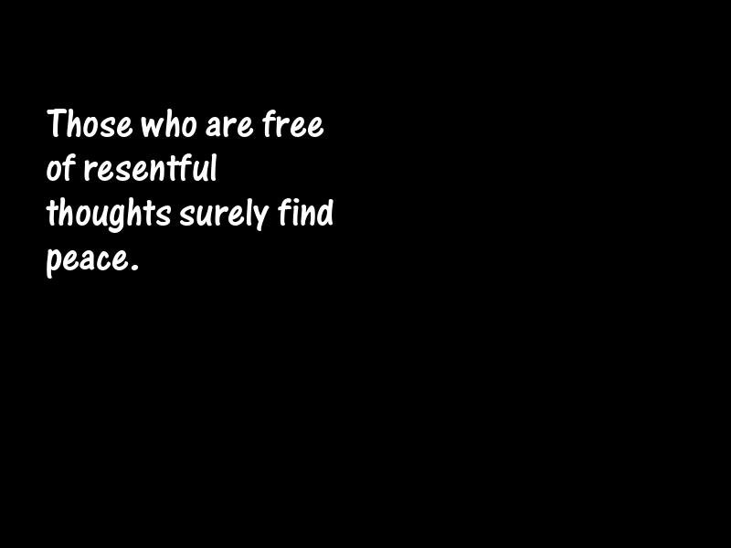 Resentment Motivational Quotes