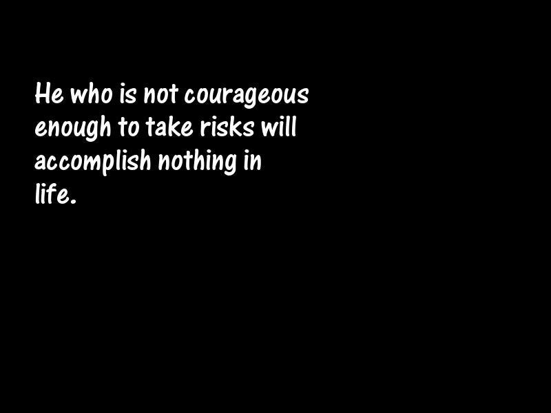 Risk Motivational Quotes