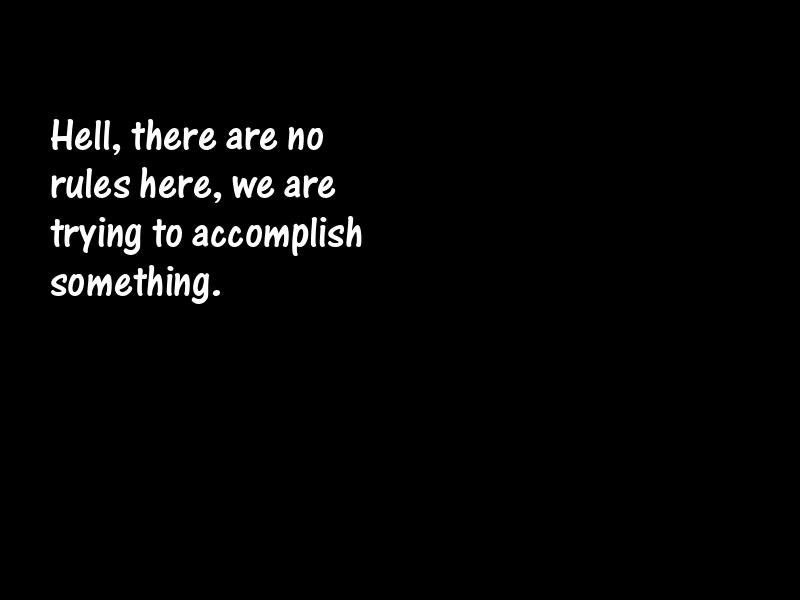 Rules Motivational Quotes