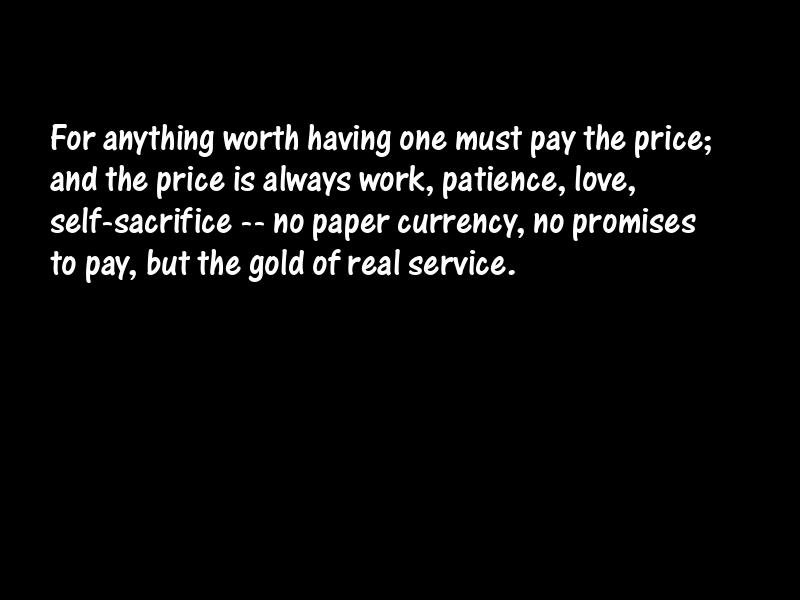 Sacrifice Motivational Quotes