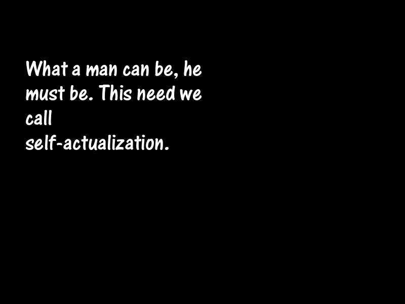 Self-actualization Motivational Quotes