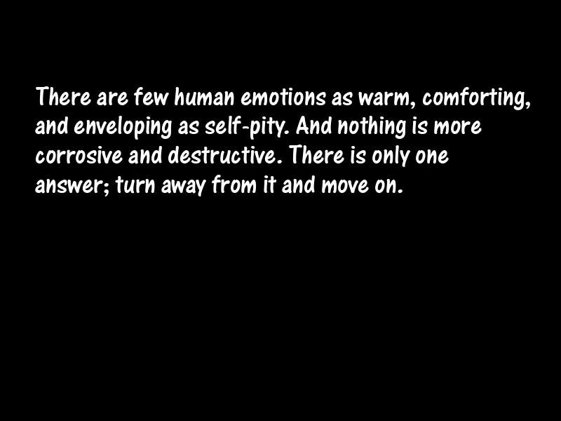 Self-pity Motivational Quotes