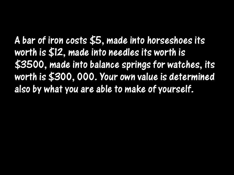 Self-worth Motivational Quotes
