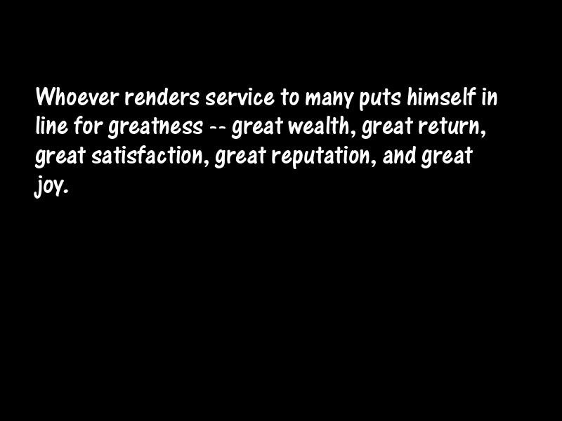 Service Motivational Quotes