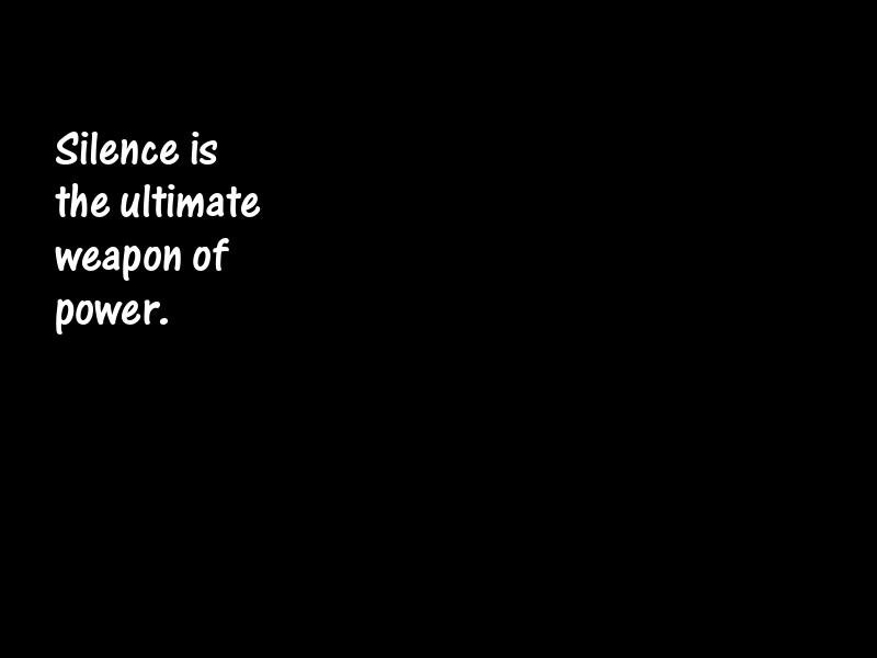 Silence Motivational Quotes