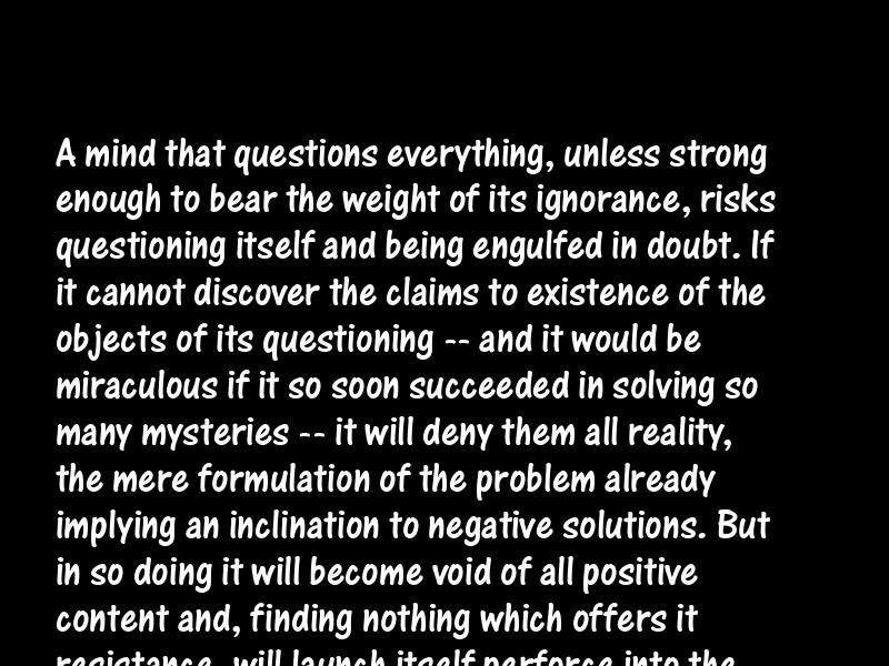 Skepticism Motivational Quotes