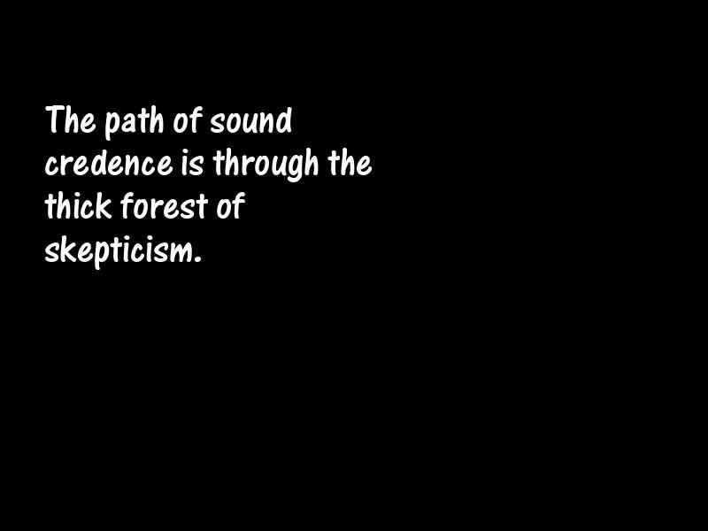 Skepticism Motivational Quotes