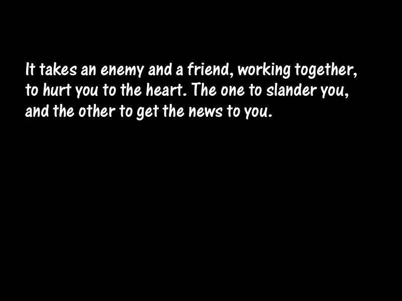 Slander Motivational Quotes