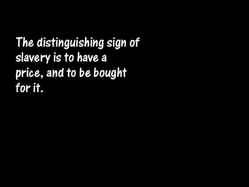 Slavery Motivational Quotes