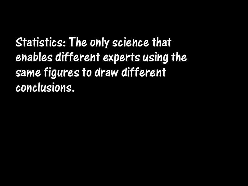Statistics Motivational Quotes