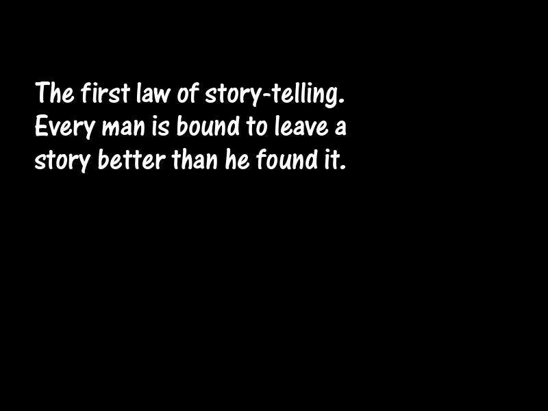 Story and story-telling Motivational Quotes