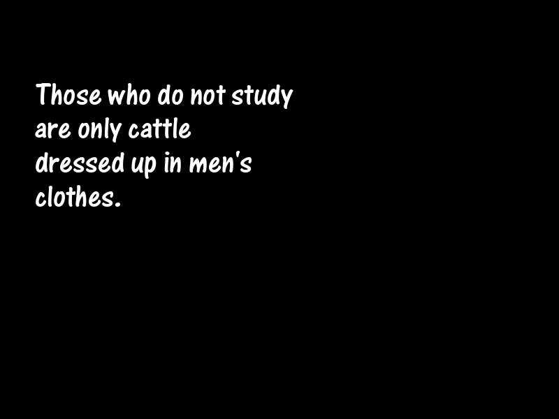 Studying Motivational Quotes