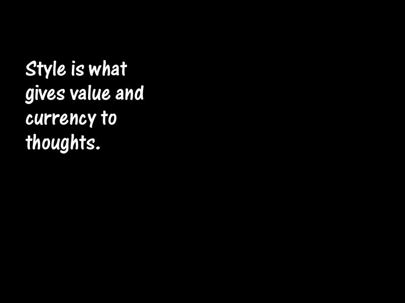 Style Motivational Quotes