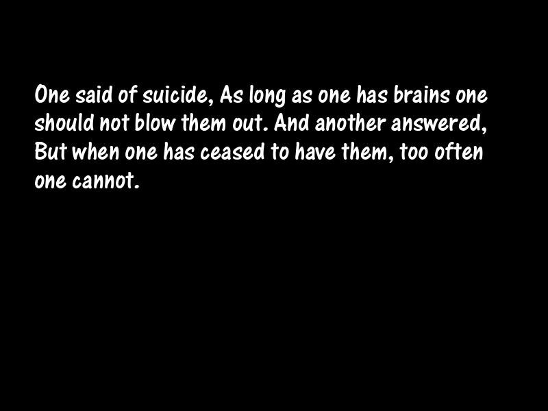 Suicide Motivational Quotes